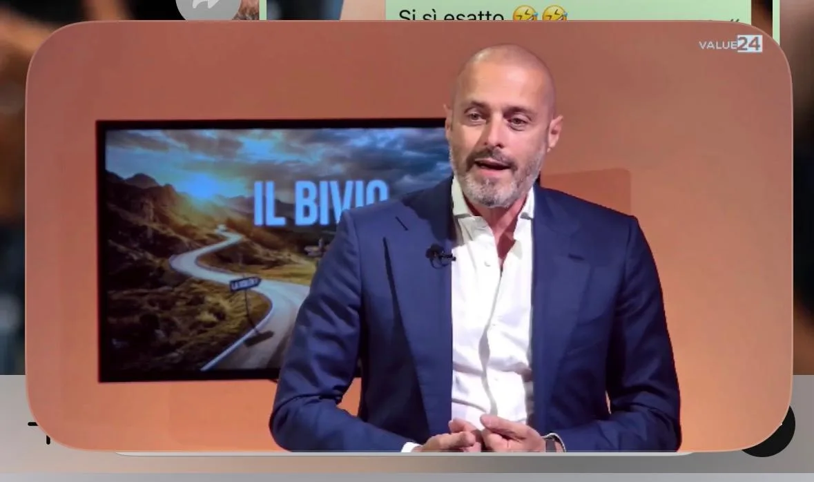 Max Calore ospite in TV alla trasmissione Il Bivio
